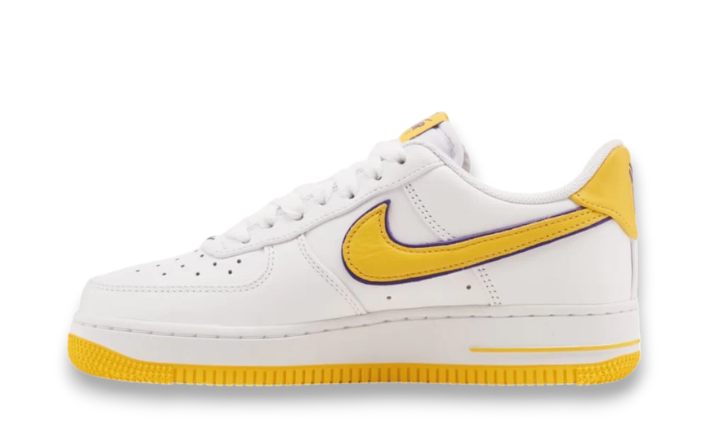 Nike Air Force 1 Low Retro QS Kobe Bryant Lakers Home sneaker in a white